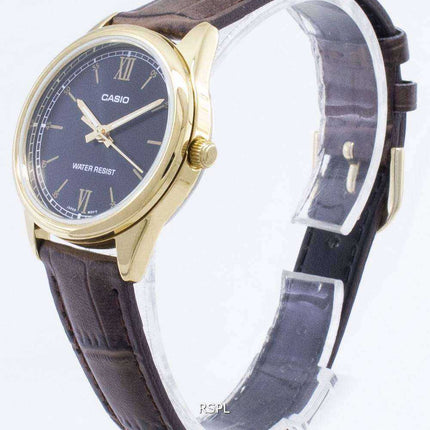 Casio Quartz LTP-V005GL-1B2 LTPV005GL-1B2 Analogico orologio da donna