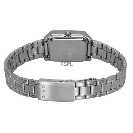 Orologio da donna Casio Standard Analogico in acciaio inossidabile con quadrante argentato al quarzo LTP-V007D-7B