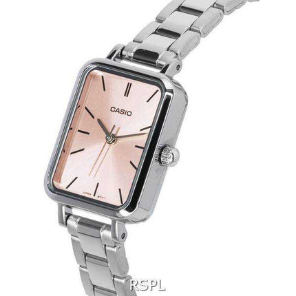 Orologio da donna Casio analogico quadrante rosa al quarzo LTP-V009D-4E LTPV009D-4E