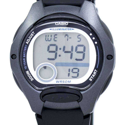 Orologio da donna Casio Illuminator Dual Time Alarm Digital LW-200-1BV LW200-1BV