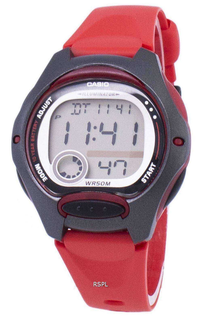 Casio Digital Sports Illuminator LW-200-4AVDF orologio da donna