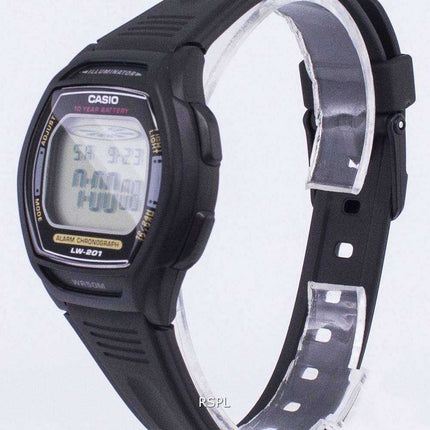 Casio Digital Alarm Chrono Illuminator LW-201-1AVDF Orologio da donna