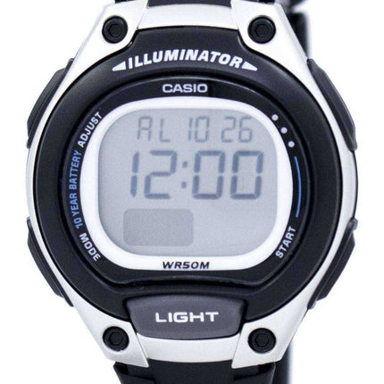 Orologio da donna Casio Illuminator Dual Time Alarm Digital LW-203-1AV LW203-1AV