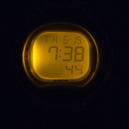 Orologio da donna Casio Illuminator Dual Time Alarm Digital LW-203-4AV LW203-4AV