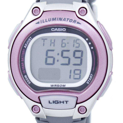 Orologio da donna Casio Illuminator Dual Time Alarm Digital LW-203-8AV LW203-8AV