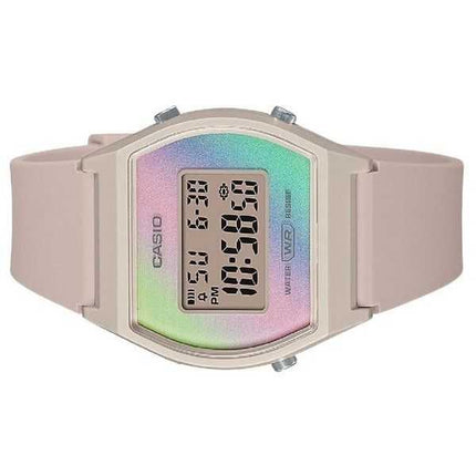 Orologio da donna Casio digitale con cinturino in resina quadrante multicolore al quarzo LW-205H-4