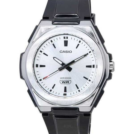Orologio da donna al quarzo con quadrante argento analogico standard Casio LWA300H-7E2 100M