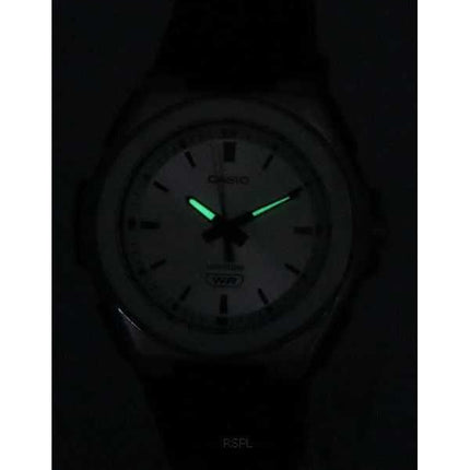 Orologio da donna al quarzo con quadrante argento analogico standard Casio LWA300H-7E2 100M