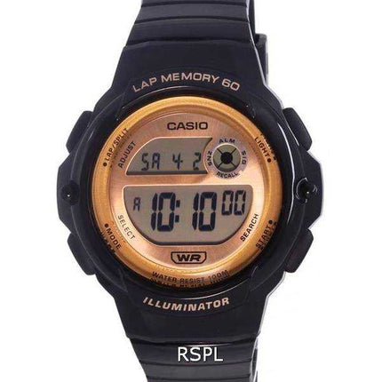 Orologio da uomo Casio digitale al quarzo con cinturino in resina LWS-1200H-1A LWS1200H-1 100M