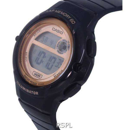 Orologio da uomo Casio digitale al quarzo con cinturino in resina LWS-1200H-1A LWS1200H-1 100M