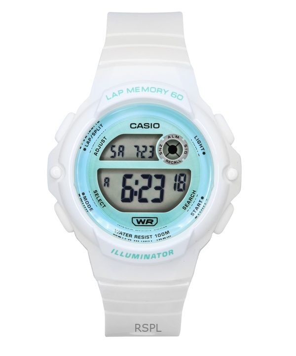 Orologio Casio Standard Digitale Bianco Resina Cinturino Quarzo LWS-1200H-7A3V 100M Donna