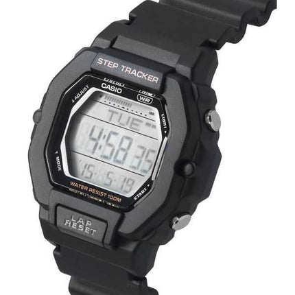 Orologio Casio Standard Digital Black Resin Strap Quartz LWS-2200H-1A 100M Unisex