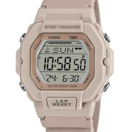 Orologio unisex Casio LWS-2200H-4 con cinturino in resina digitale standard con tracciatore di passi
