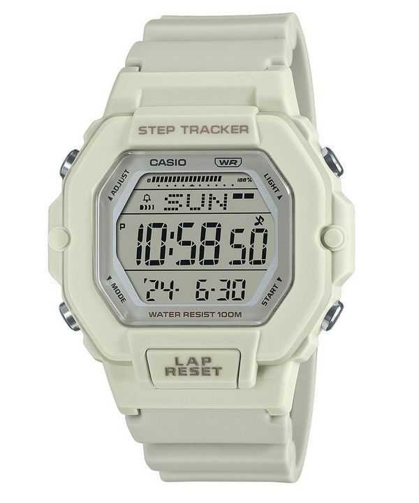 Orologio Casio Standard Digitale Cinturino in Resina Quarzo LWS-2200H-8AV 100M Unisex