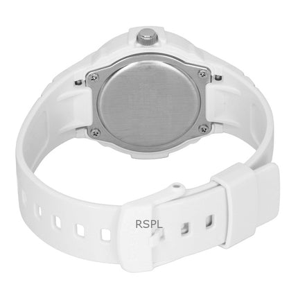 Orologio da donna Casio Analogico con cinturino in resina a base biologica e quadrante bianco al quarzo LX-800H-7A2V 100M