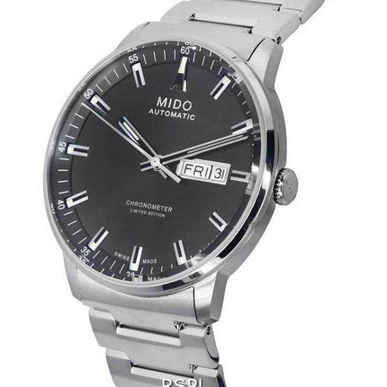 Orologio da uomo Mido Commander IBA Limited Edition cronometro quadrante antracite automatico M021.431.11.061.02 M0214311106102