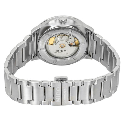 Orologio da uomo Mido Commander Big Date in acciaio inossidabile con quadrante verde automatico M021.626.11.091.00