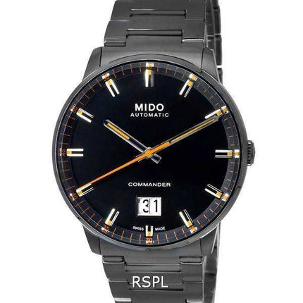 Orologio da uomo Mido Commander Big Date quadrante nero automatico M021.626.33.051.00 M0216263305100