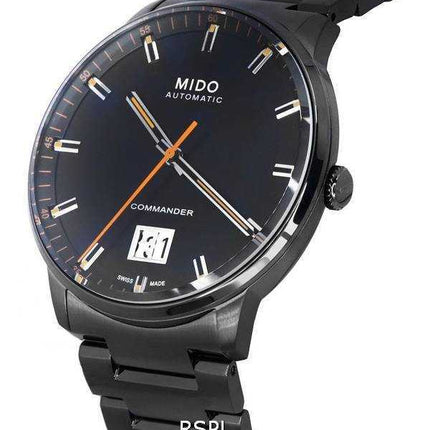 Orologio da uomo Mido Commander Big Date quadrante nero automatico M021.626.33.051.00 M0216263305100