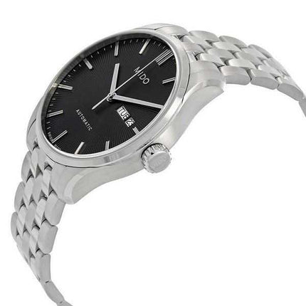 Orologio da uomo Mido Belluna Sunray in acciaio inossidabile quadrante antracite automatico M024.630.11.061.00