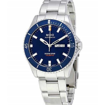 Orologio da uomo Mido Ocean Star 200 quadrante blu automatico subacqueo M026.430.11.041.00 200M