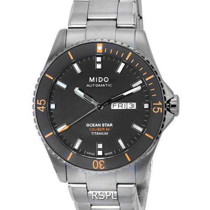 Orologio da uomo Mido Ocean Star 200 con quadrante antracite automatico da sub M026.430.44.061.00 M0264304406100 200M