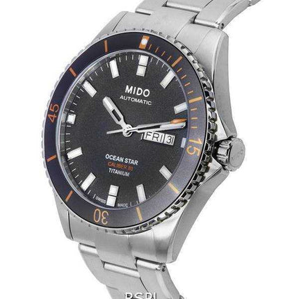 Orologio da uomo Mido Ocean Star 200 con quadrante antracite automatico da sub M026.430.44.061.00 M0264304406100 200M
