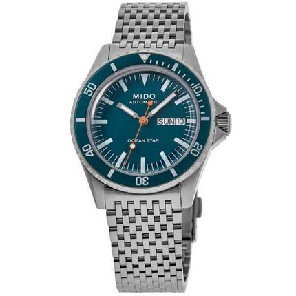 Mido Ocean Star Tribute Edizione speciale quadrante blu Automatico Diver's M026.830.11.041.00 Orologio da uomo 200M con set