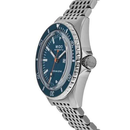 Mido Ocean Star Tribute Edizione speciale quadrante blu Automatico Diver's M026.830.11.041.00 Orologio da uomo 200M con set