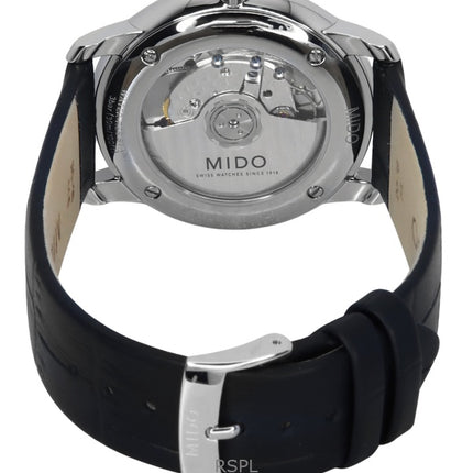Orologio da uomo Mido Baroncelli Heritage con cinturino in pelle e quadrante bianco automatico M027.407.16.010.00