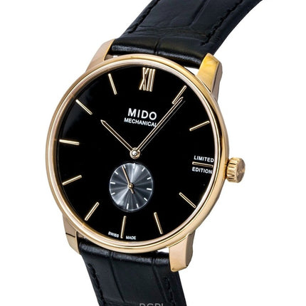 Orologio da uomo Mido Baroncelli Limited Edition in pelle con quadrante nero automatico M037.405.36.050.00
