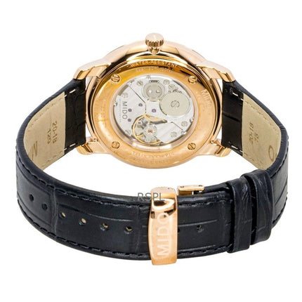 Orologio da uomo Mido Baroncelli Limited Edition in pelle con quadrante nero automatico M037.405.36.050.00