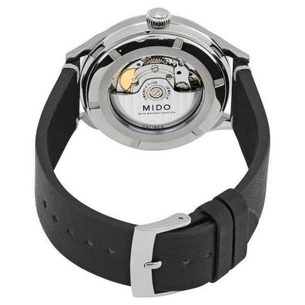 Orologio da uomo Mido Multifort Patrimony cinturino in pelle quadrante antracite automatico M040.407.16.060.00