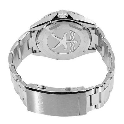 Orologio da uomo Mido Ocean Star 200C in acciaio inossidabile con quadrante verde, automatico, subacqueo M042.430.11.091.00 200M
