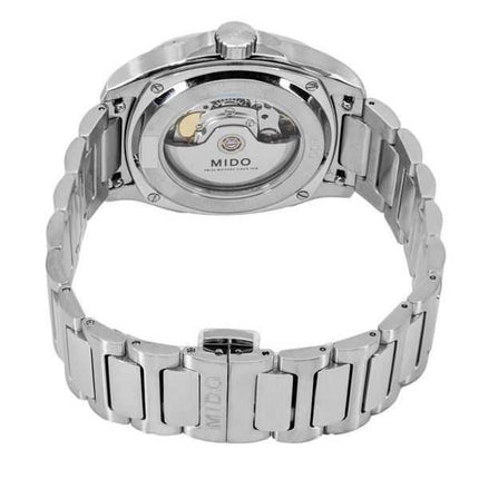 Orologio da uomo Mido Multifort TV Big Date in acciaio inossidabile con quadrante blu automatico M049.526.11.041.00 100M
