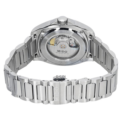 Orologio da uomo Mido Multifort TV Big Date in acciaio inossidabile con quadrante grigio automatico M049.526.11.081.00 100 100M