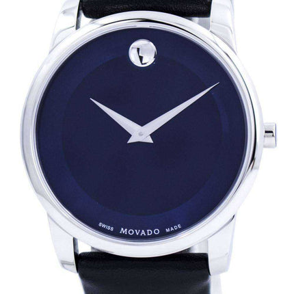Orologio da uomo con movimento al quarzo classico svizzero Swiss Made di Movado Museum
