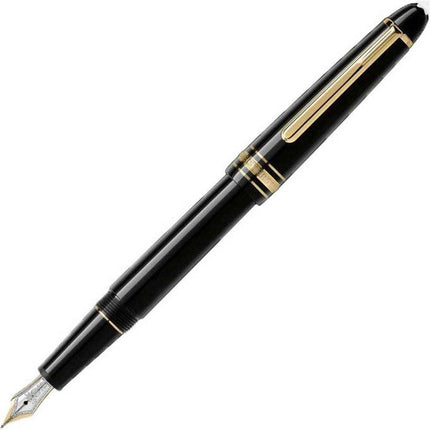 Montblanc Meisterstuck Classique Gold Coated 106514 Stilografica nera