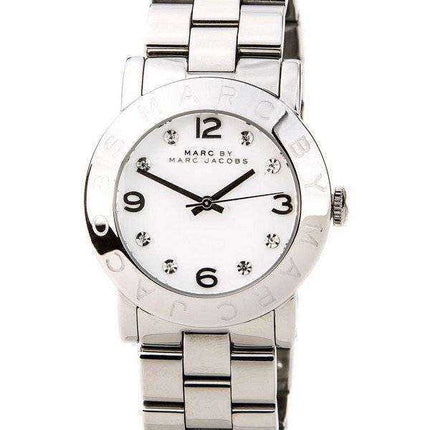 Orologio da donna Marc By Marc Jacobs Amy quadrante bianco MBM3054
