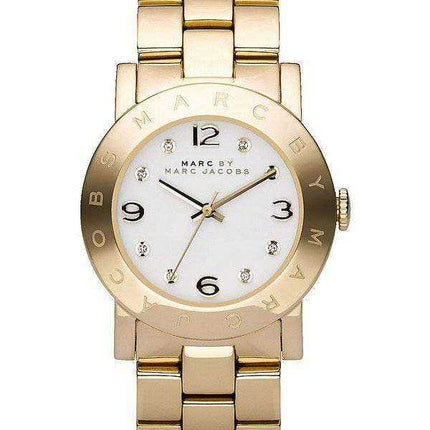 Orologio da donna Marc By Marc Jacobs Amy quadrante bianco MBM3056