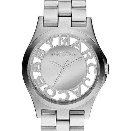 Marc By Marc Jacobs Henry Skeleton Silver Dial MBM3205 Orologio da donna