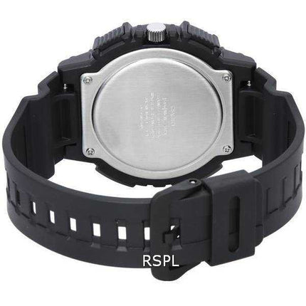 Casio Cronografo analogico retrogrado standard al quarzo MCW-200H-4A MCW200H-4 100M Orologio da uomo