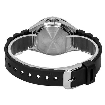 Orologio da uomo Casio analogico standard con cinturino in resina quadrante nero al quarzo MDV-10-1A2