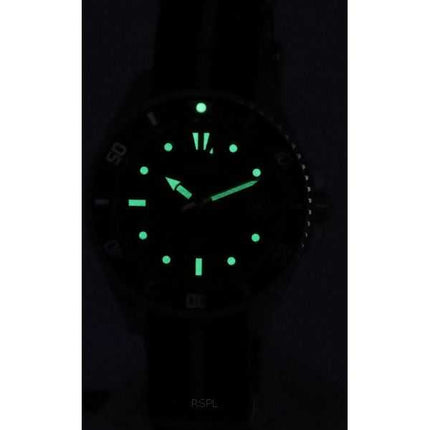 Orologio da uomo Casio analogico standard con cinturino in tessuto quadrante nero al quarzo MDV-10C-1A2