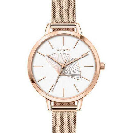 Oui & Me Amourette Orologio da donna ME010042 con quadrante bianco in acciaio inossidabile tono oro rosa