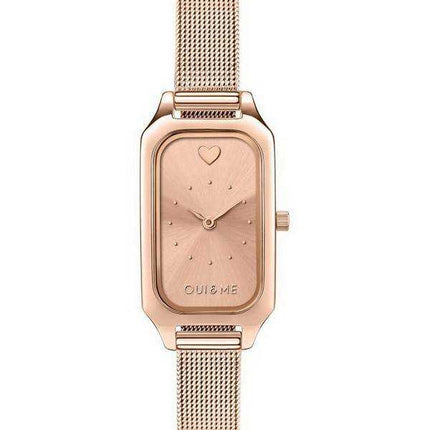 Oui & Me Finette Orologio da donna al quarzo in acciaio inossidabile tono oro rosa ME010114