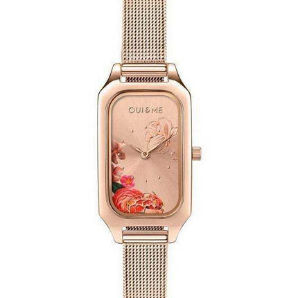 Oui & Me Finette Orologio da donna al quarzo in acciaio inossidabile tono oro rosa ME010123