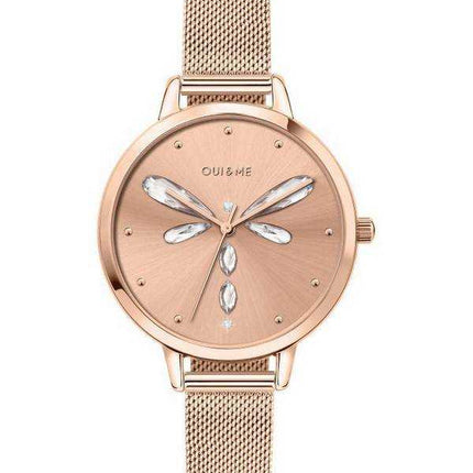Oui & Me Amourette Orologio da donna al quarzo in acciaio inossidabile tono oro rosa ME010138