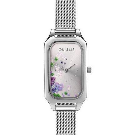Orologio da donna Oui & Me Finette Silver Sunray quadrante in acciaio inossidabile al quarzo ME010161