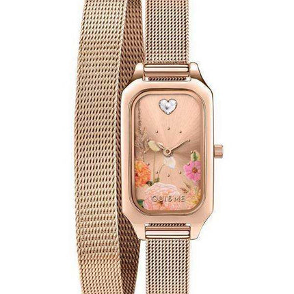 Oui & Me Finette Orologio da donna al quarzo in acciaio inossidabile tono oro rosa ME010164